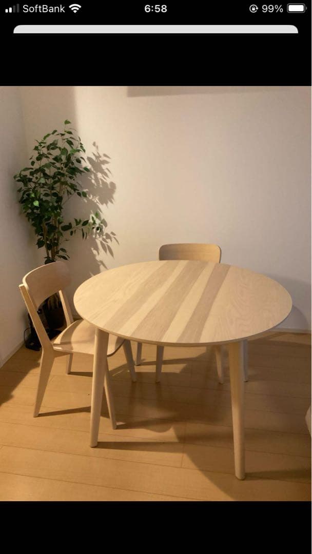 IKEA LISABO リーサ ボー ラウンドテーブル