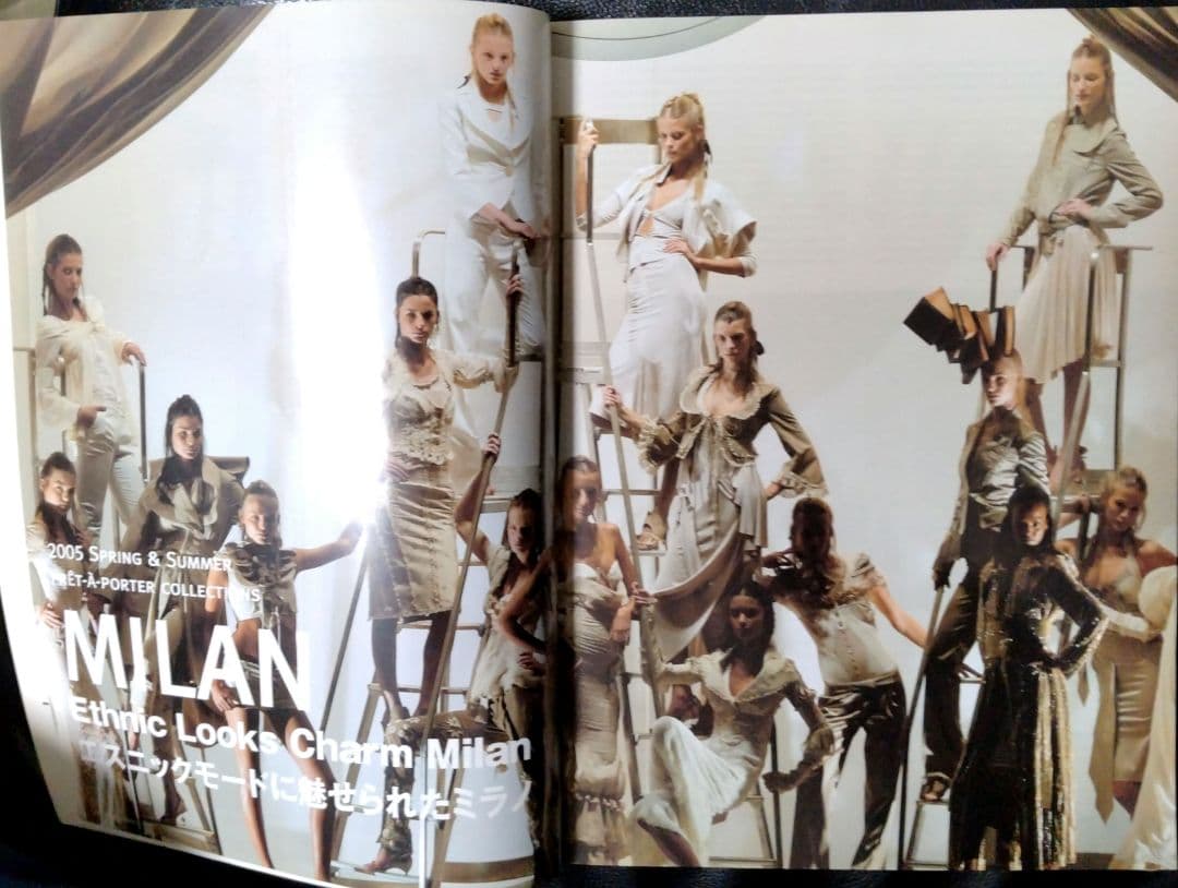 ♪gap  PRESS Vol.60(2005 S＆S）ミラノ・ニューヨーク♪