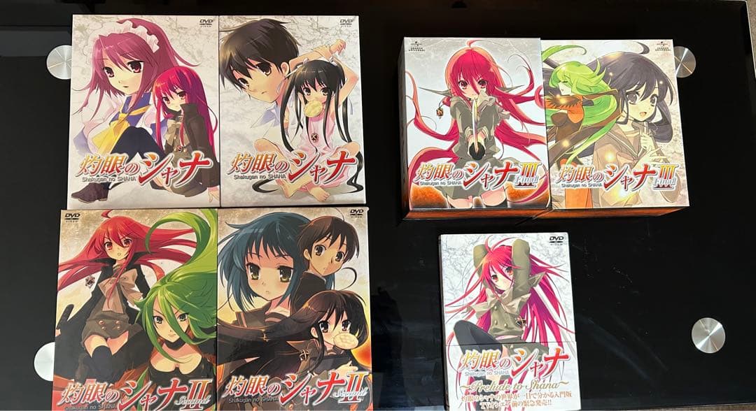 灼眼のシャナ　Ⅰ+Ⅱ+Ⅲ 全巻セット　DVD (Ⅲの4〜8巻のみBlu-ray)